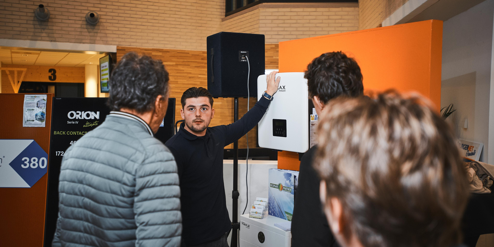 BespaarPartner tijdens de Infodag Duurzaam Wonen 2024