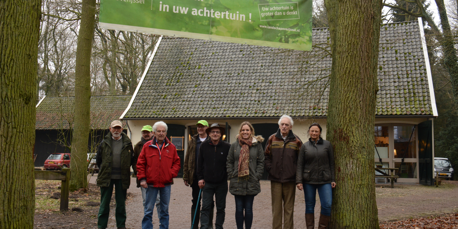 foto welkom in het landschap