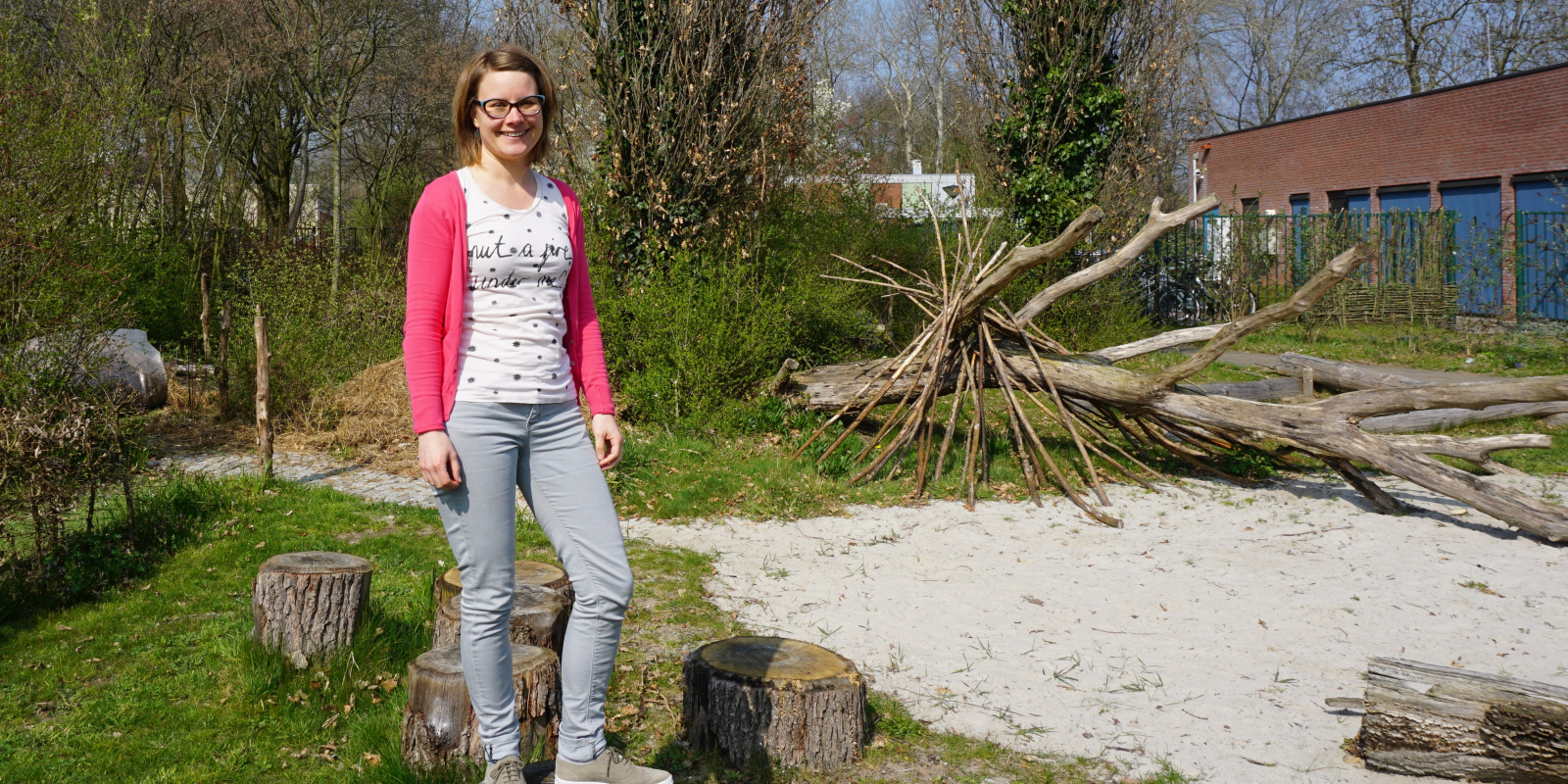Vogellanden Beleeftuin milena-op-de-stapstenen