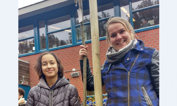 Marta van Ravensberg en docent Merel van Bortel winnen boomquiz