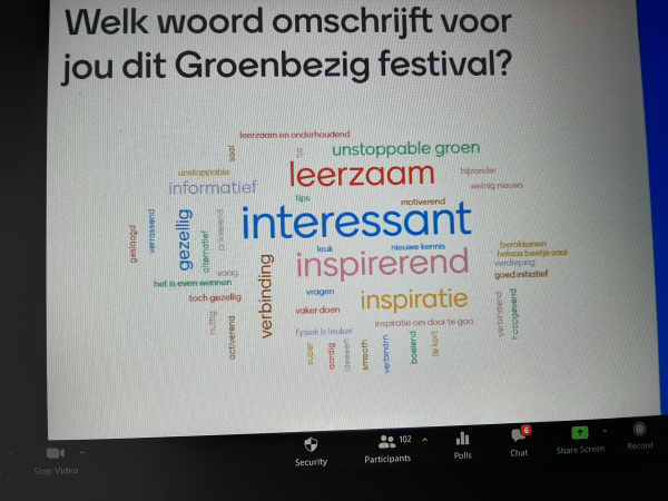 Wolk: wat vond je van het Groenbezig Festival?