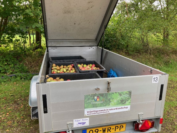 De appels van Landschap Overijssel worden ook verwerkt