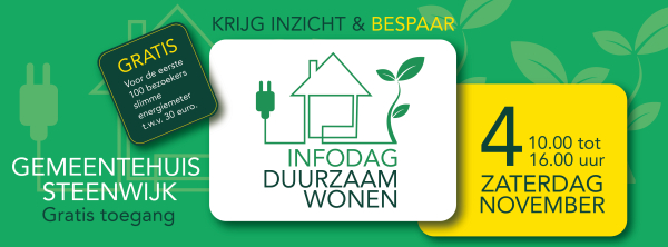 Infodag Duurzaam Wonen: krijg inzicht en bespaar