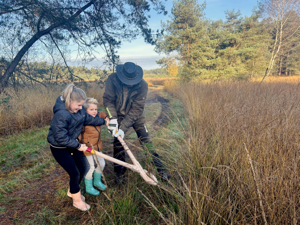 Natuurklussen op Luttenberg en Lemelerberg