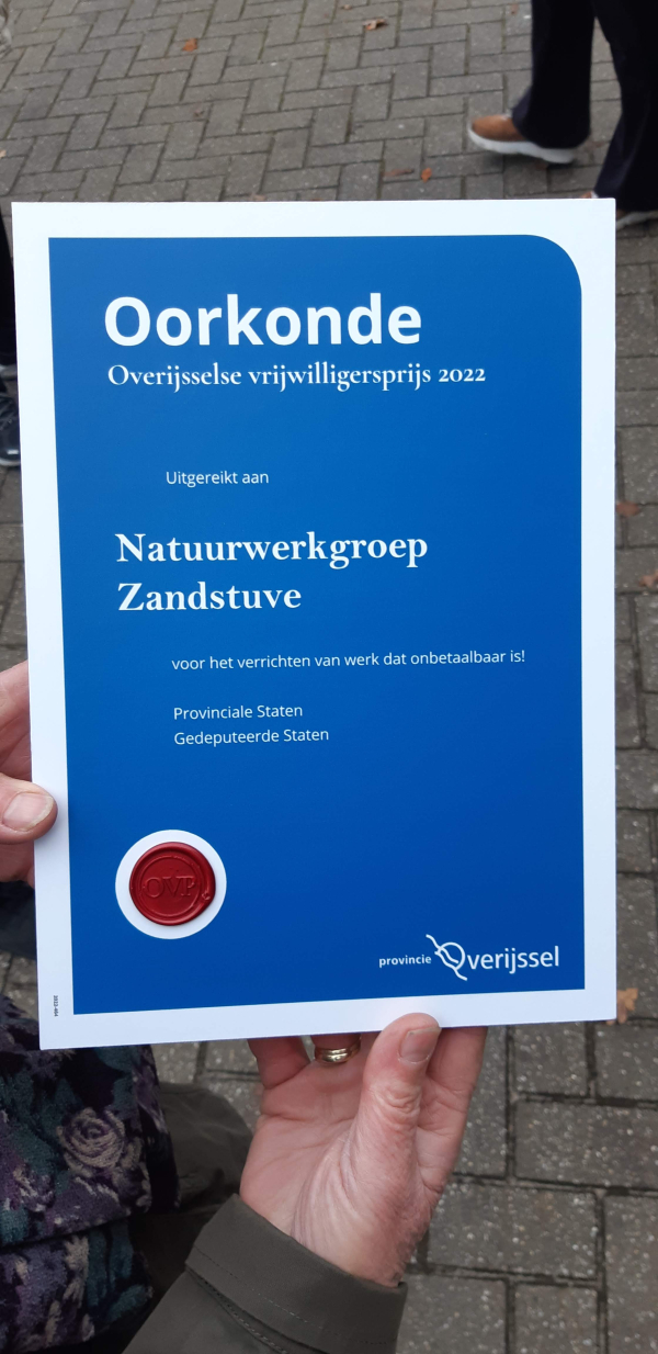 Nomineer je nu voor de Overijsselse Vrijwilligersprijs