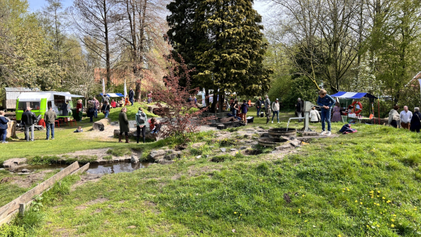 Natuurmarkt Kampen tijdens nationale zaaidag