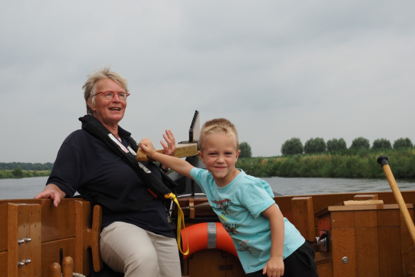 Charlotte met 'scheepsmaatje'