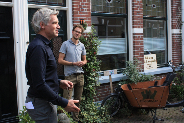 Arjan Broer en Christiaan Kuiper vertellen over vergroen(t)en van straten