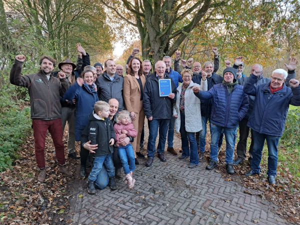 EikenHakhoutbrigade wint de prijs in de gemeente Tubbergen