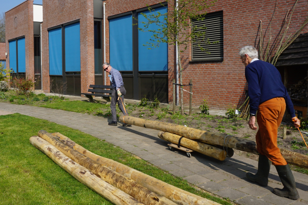 Vogellanden Beleeftuin Tuinvrijwilligers Theo en Herman