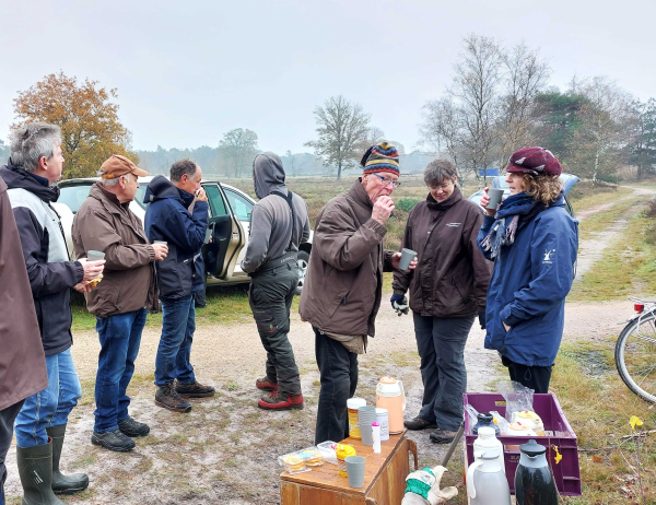 Om half elf is het tijd voor koffie en koek