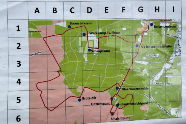 Zone-indeling traject Heideslak